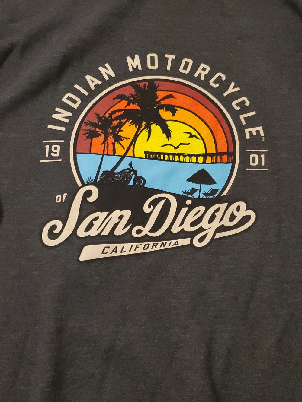Indian Motorcycle Men's Hooded Sweatshirt Size XL - Picture 7 of 7